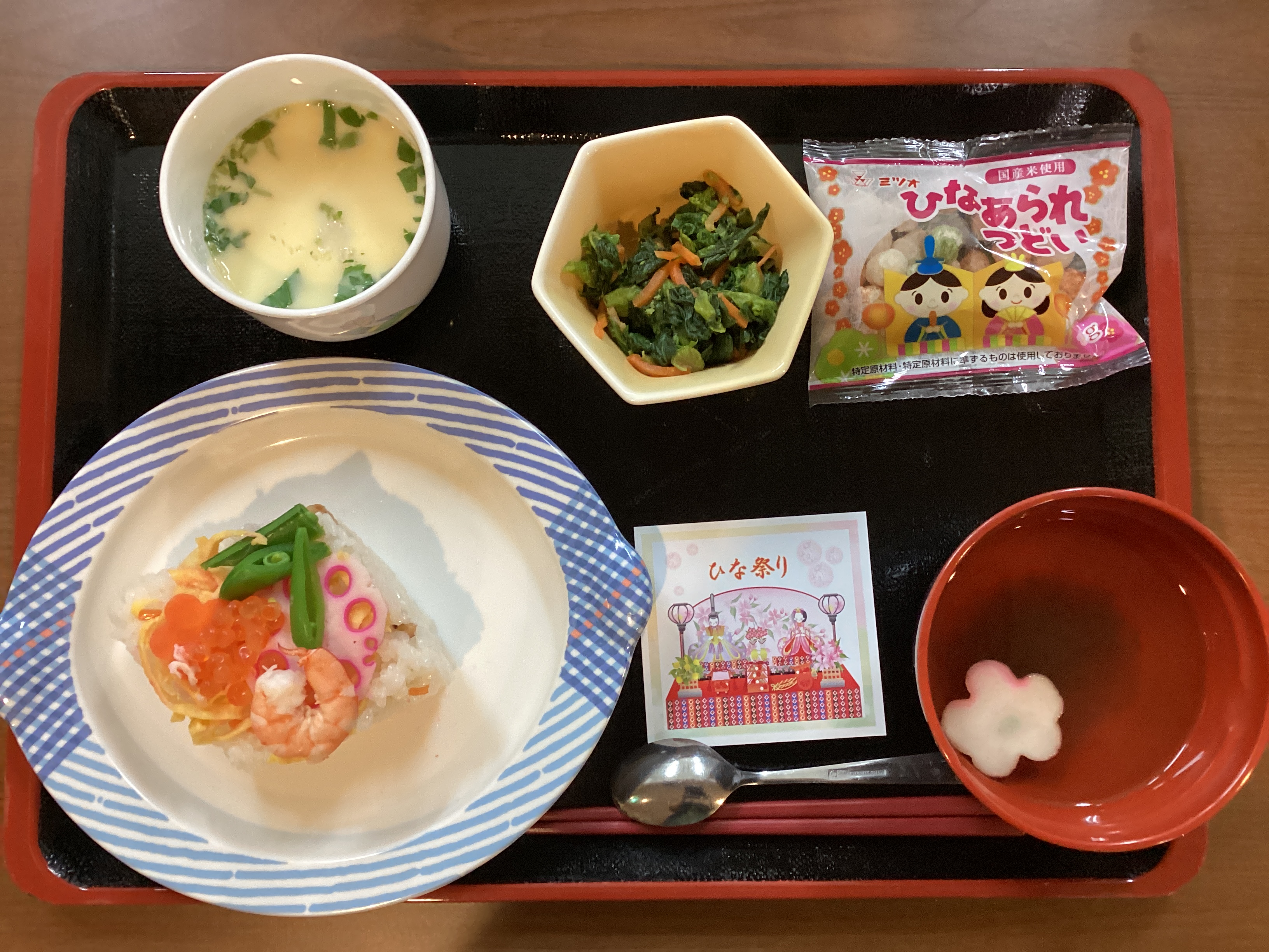 ひな祭りクッキング